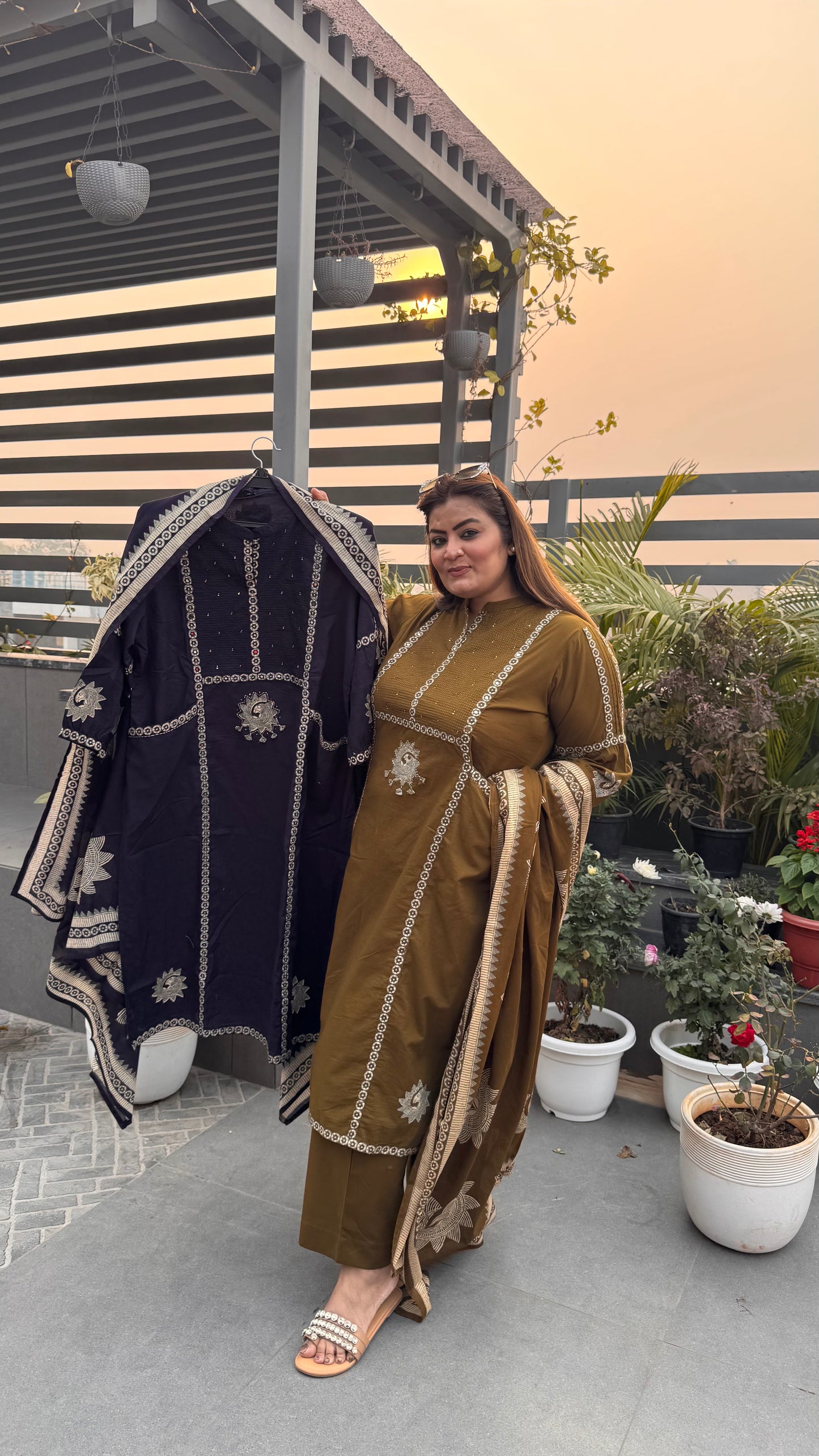 Vasudha (Cotton Suit)