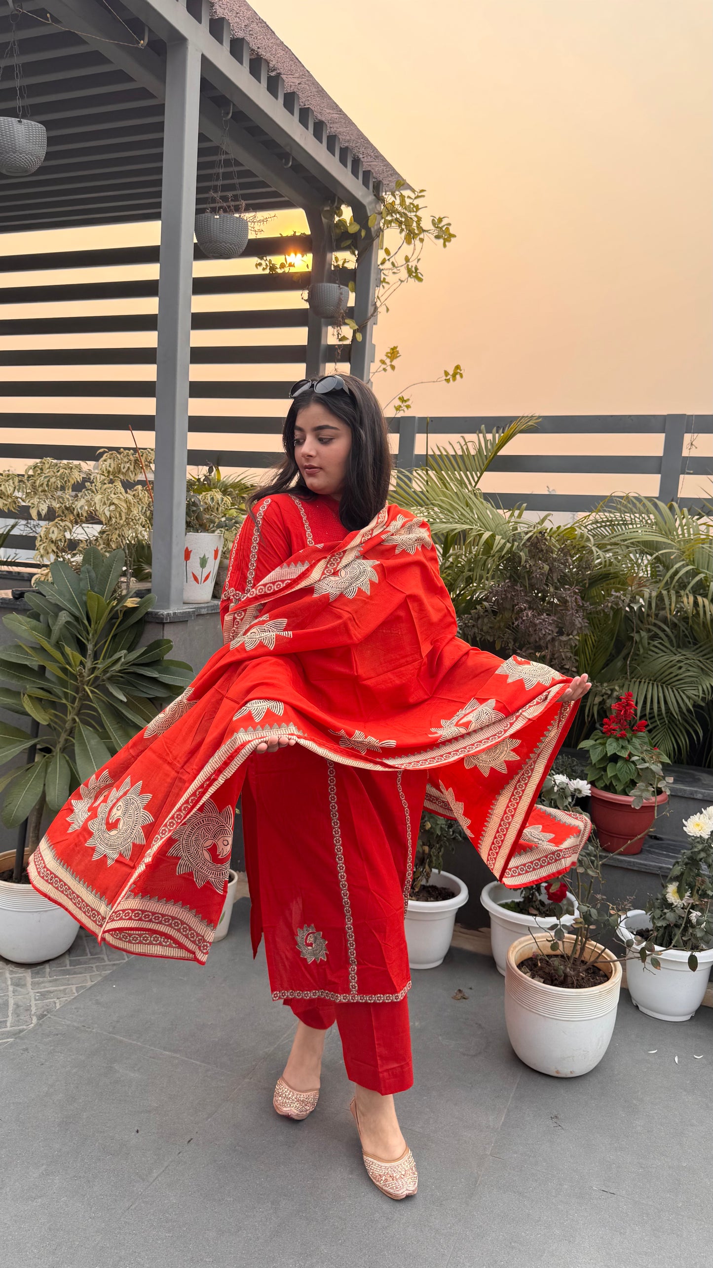 Vasudha (Cotton Suit)