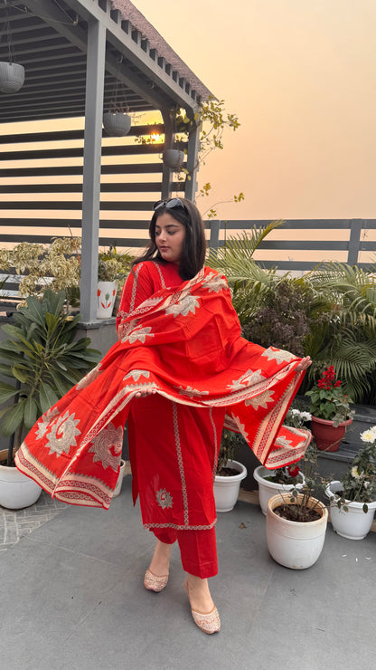 Vasudha (Cotton Suit)