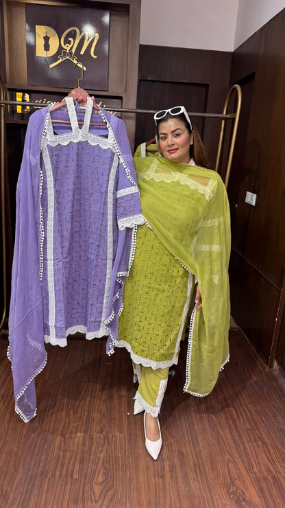 Rangnavi (Hakoba Chikan Fabric Suit)