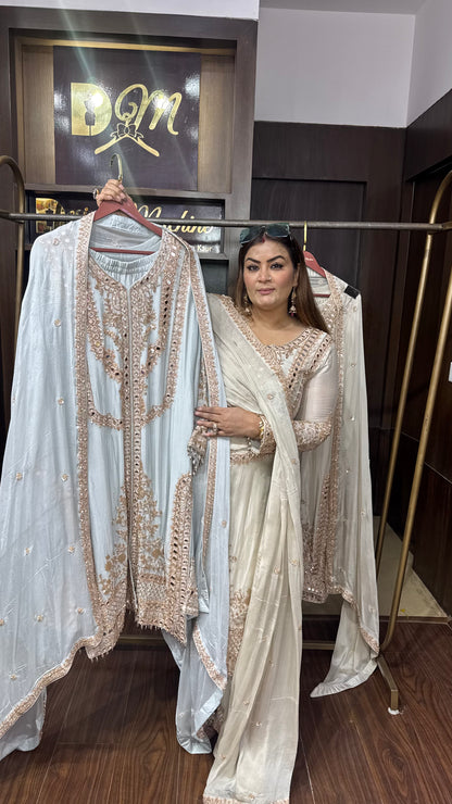 Aafiya Pure Chunon Pakistani Suit