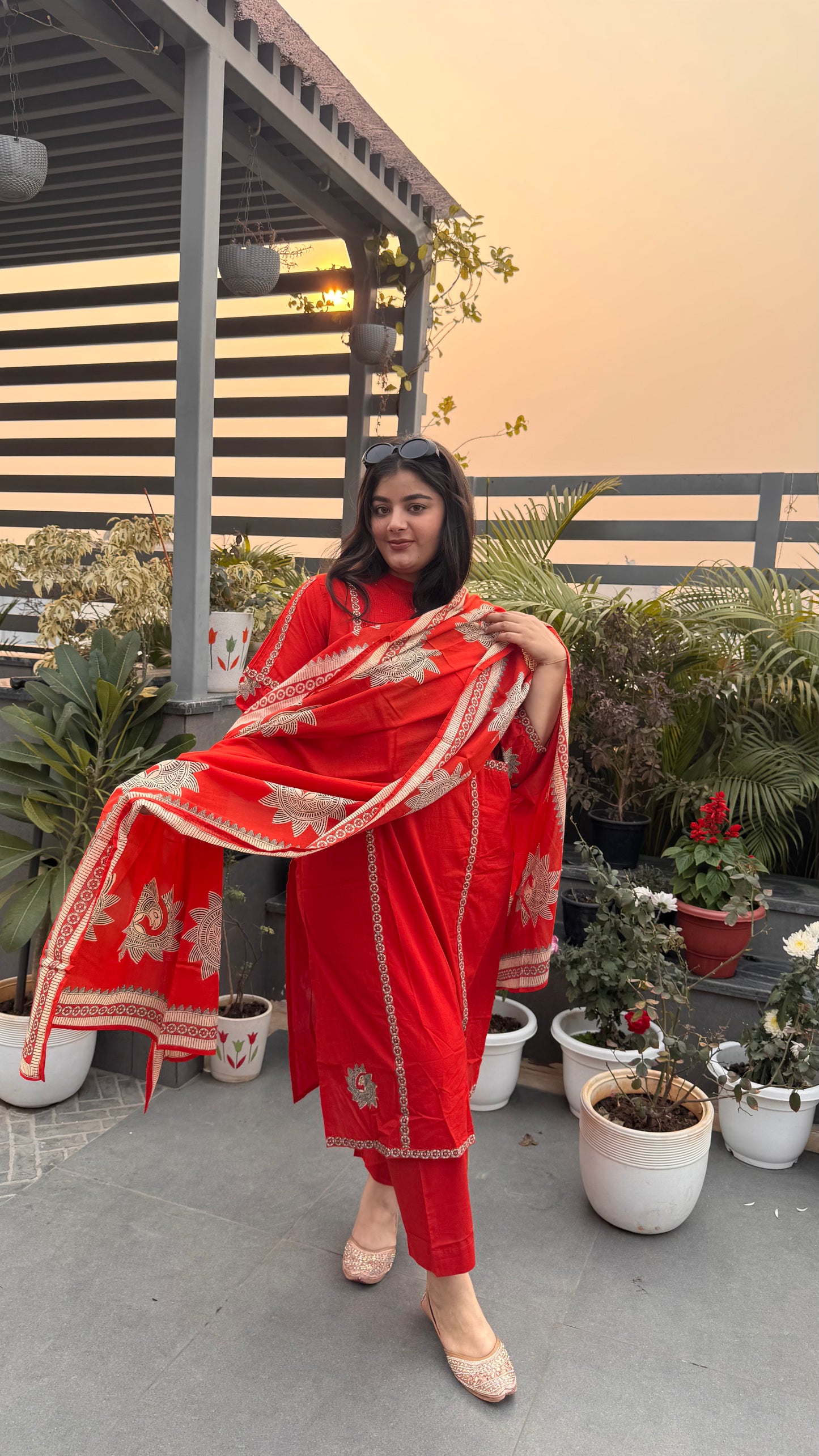 Vasudha (Cotton Suit)
