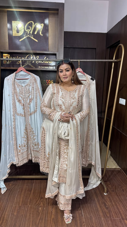 Aafiya Pure Chunon Pakistani Suit