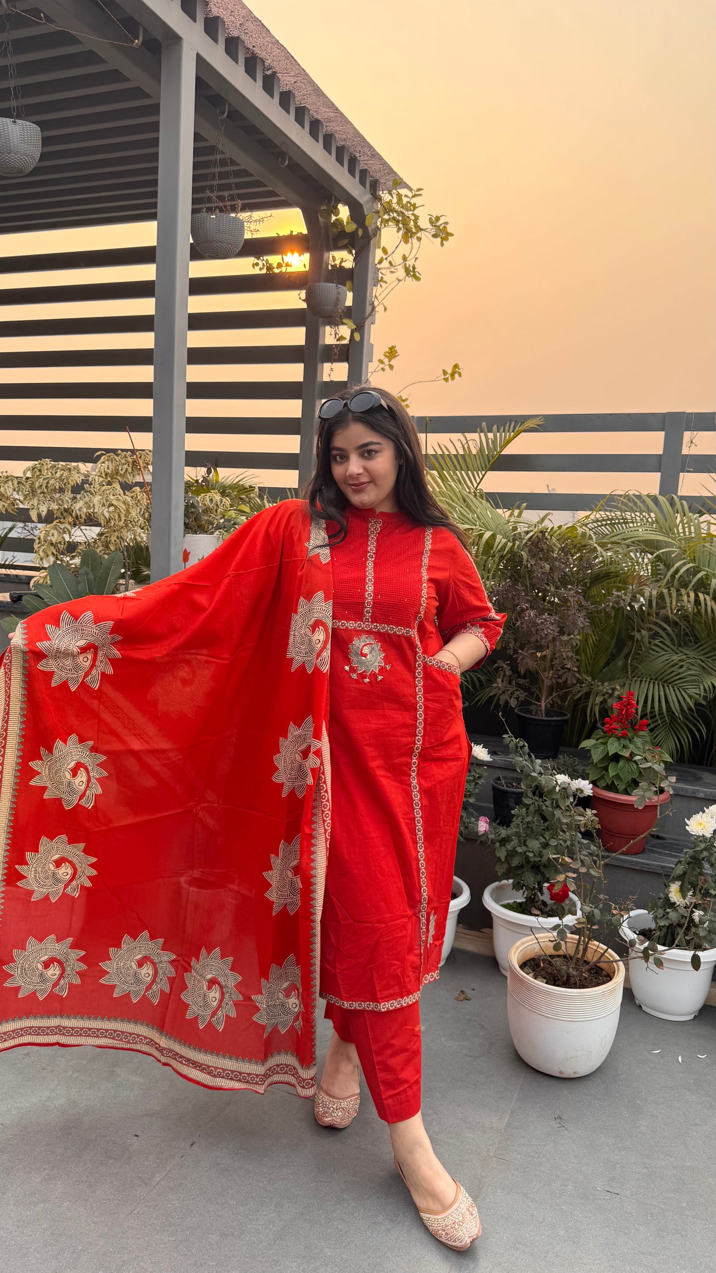 Vasudha (Cotton Suit)