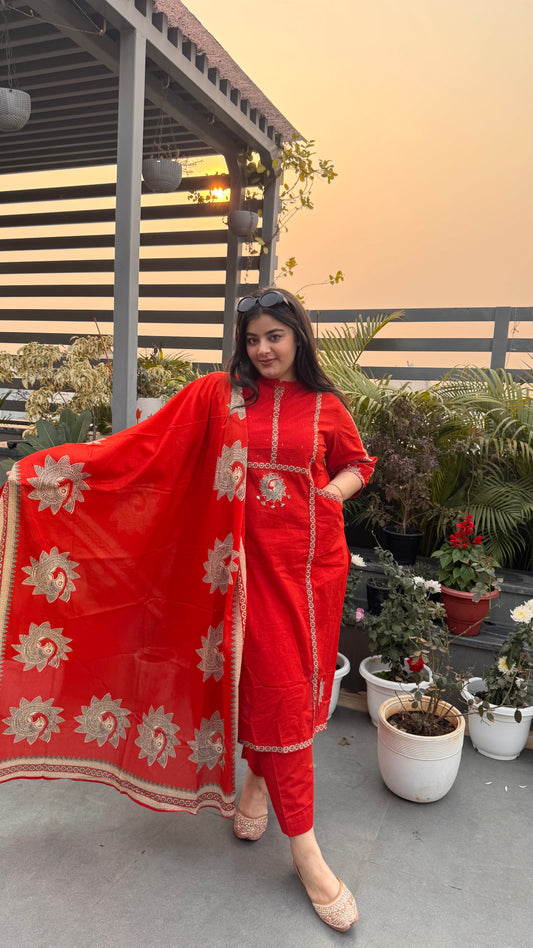 Vasudha (Cotton Suit)