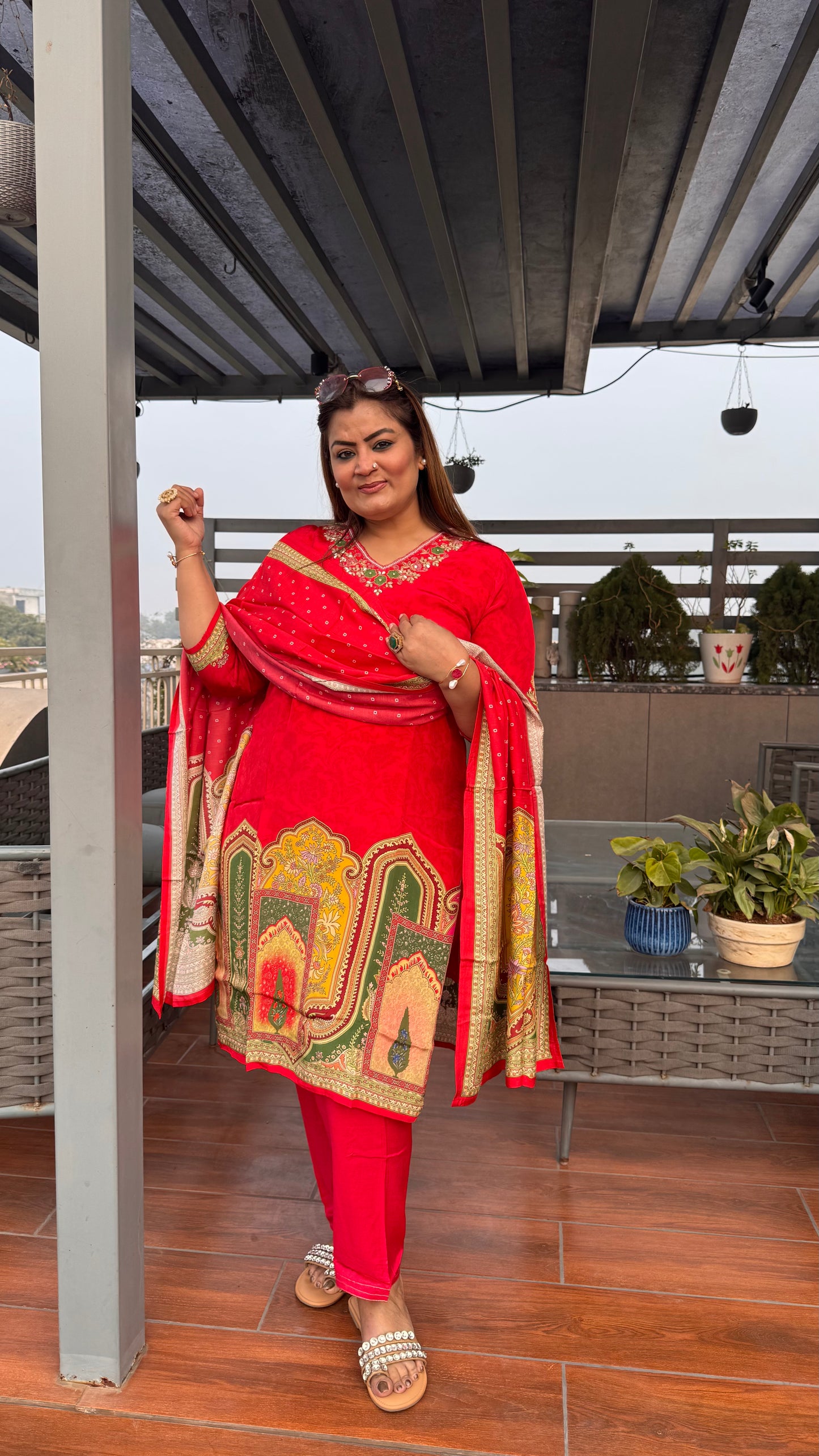 Meher Pure Crepe (Suit)