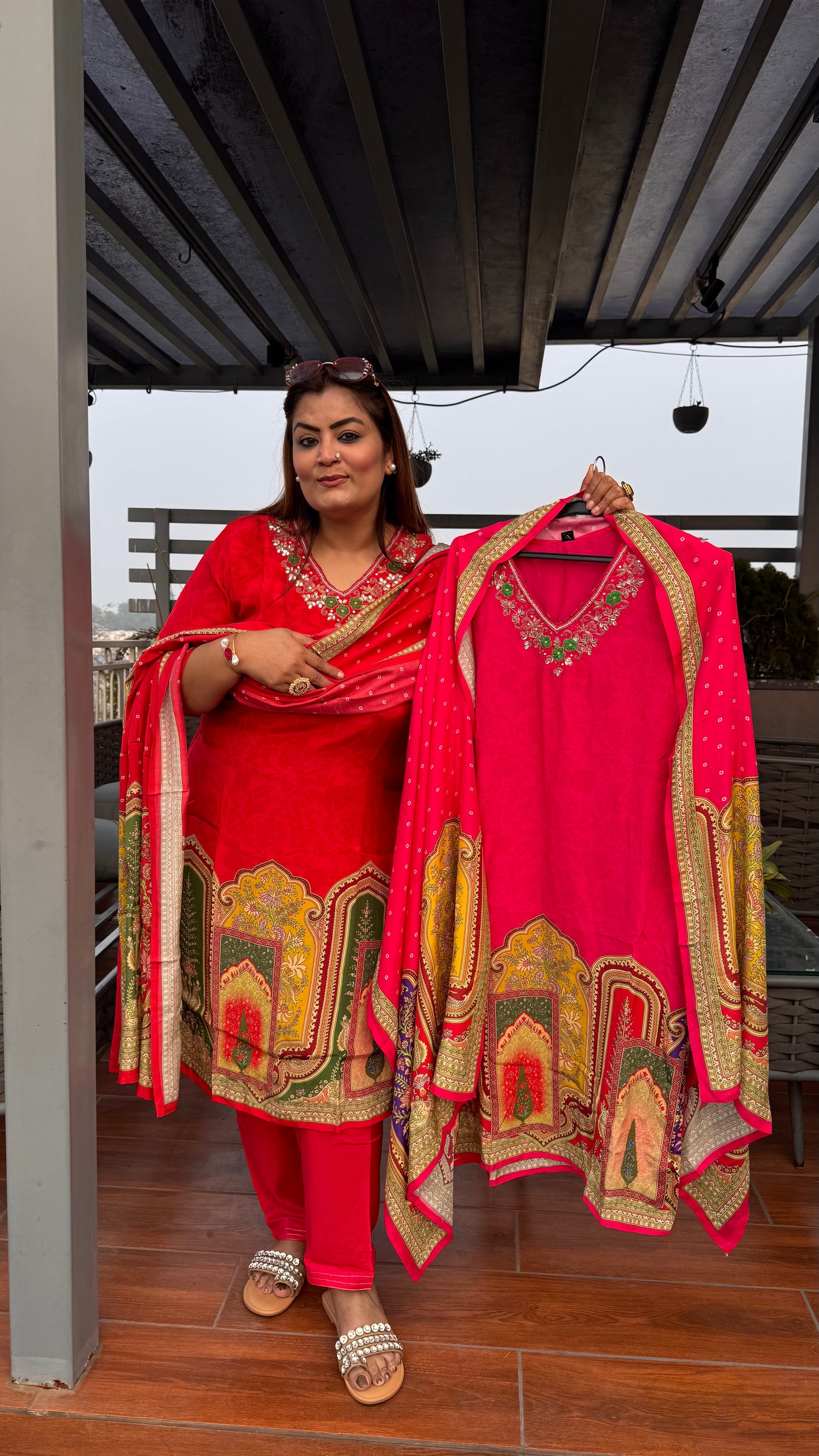 Meher Pure Crepe (Suit)