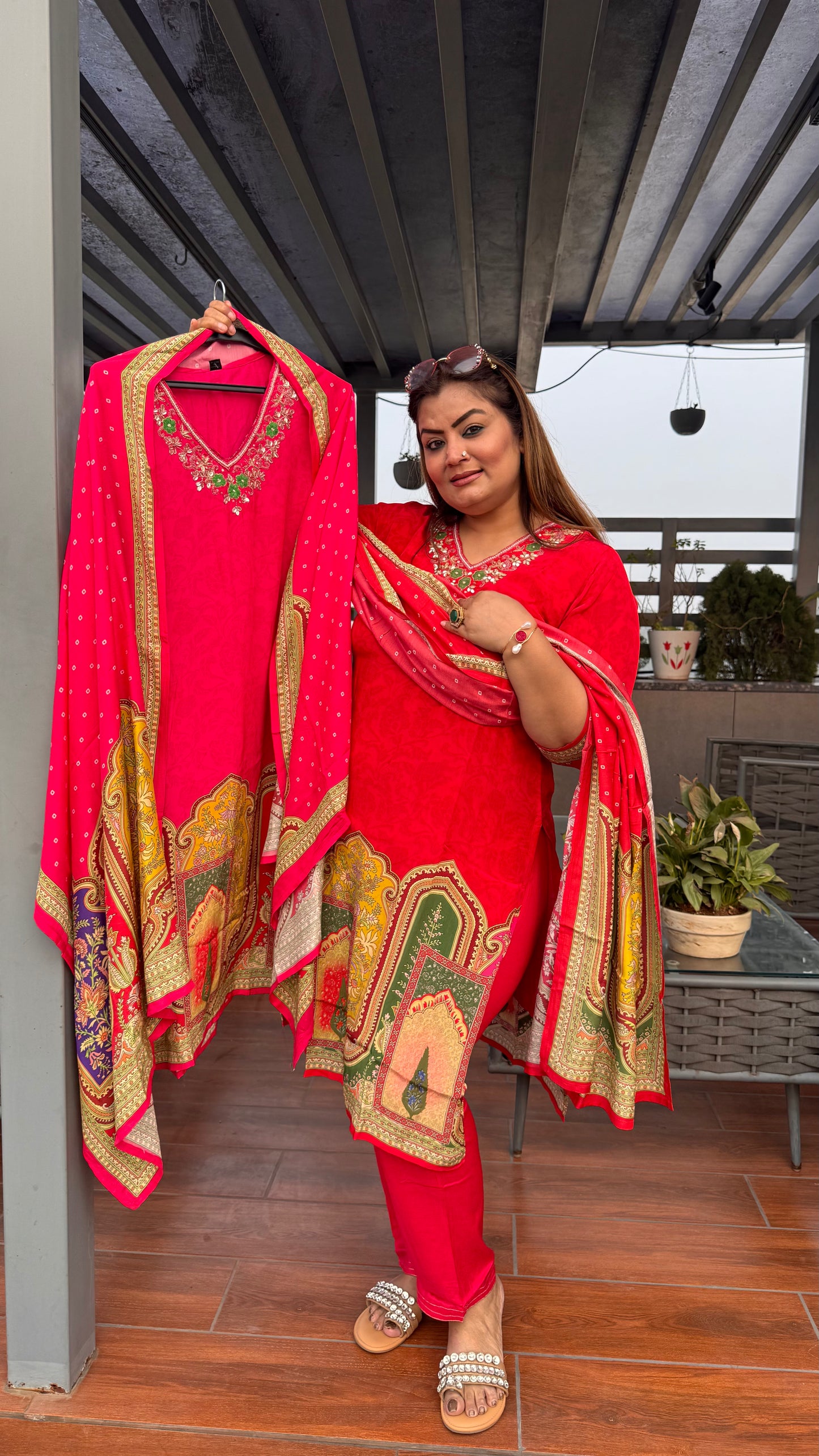 Meher Pure Crepe (Suit)