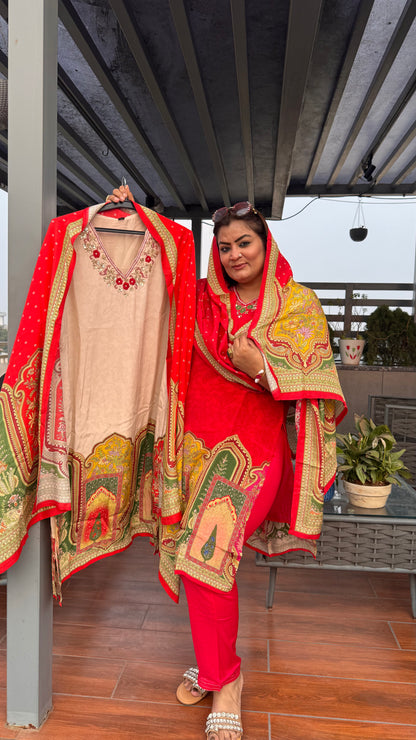 Meher Pure Crepe (Suit)