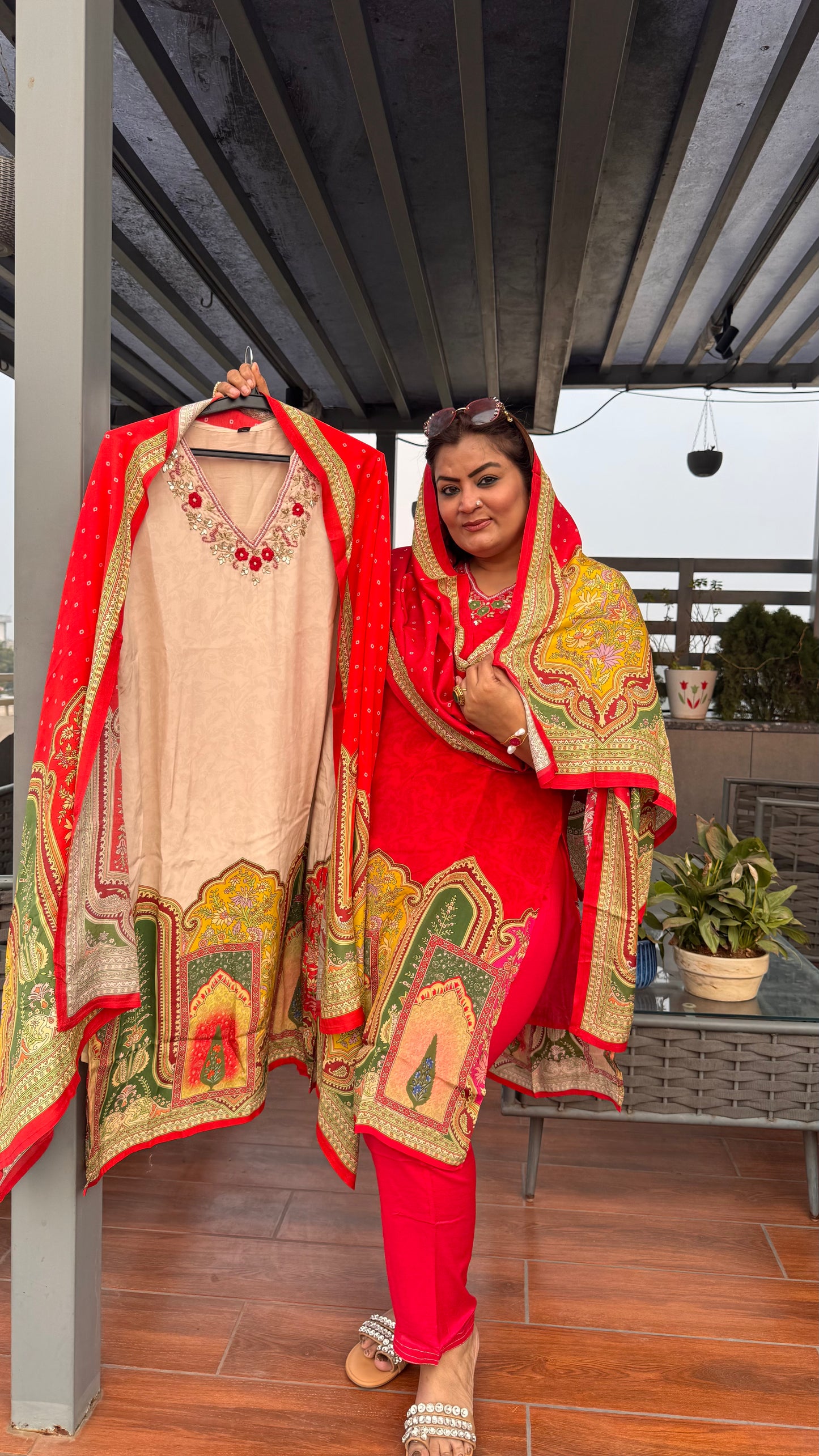Meher Pure Crepe (Suit)