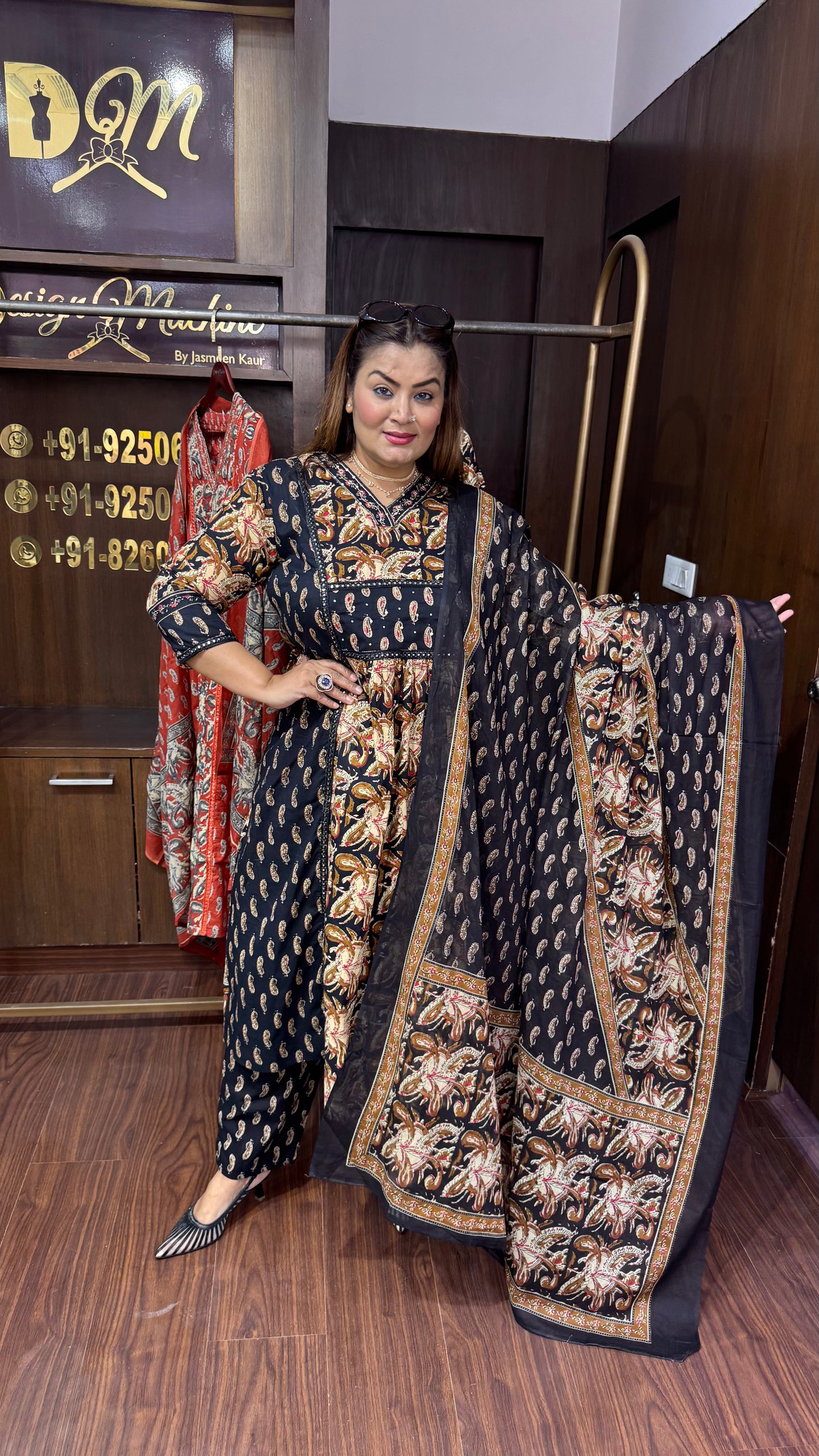Roshnavi (Cotton Anarkali)