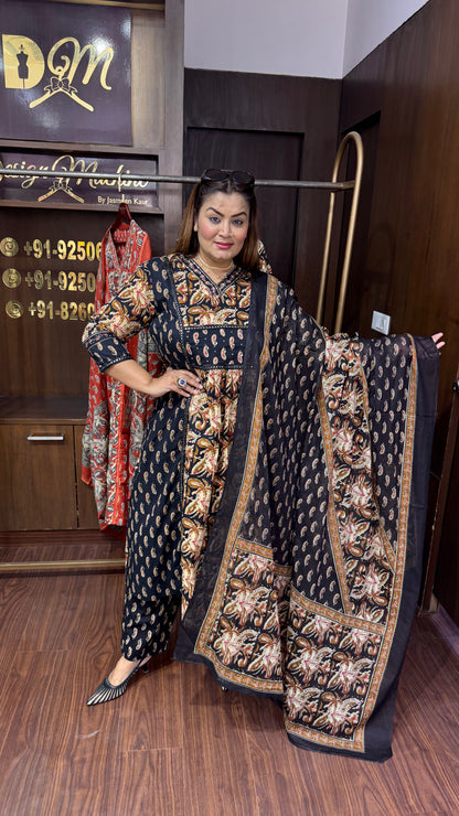 Roshnavi (Cotton Anarkali)