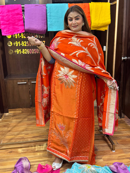 glass tissue fabric suit