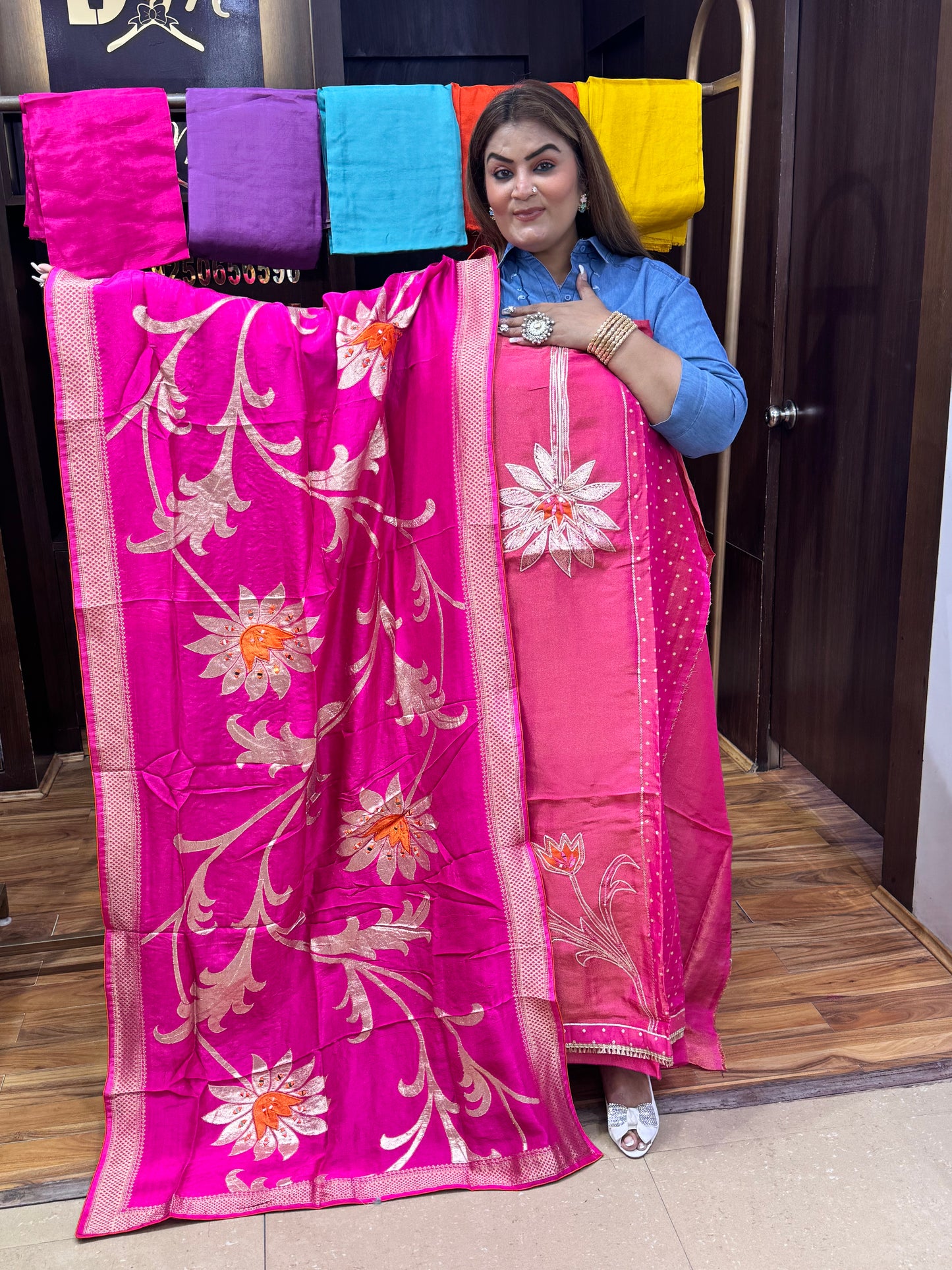 glass tissue fabric suit