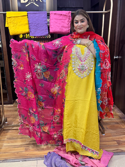 glass tissue fabric suit