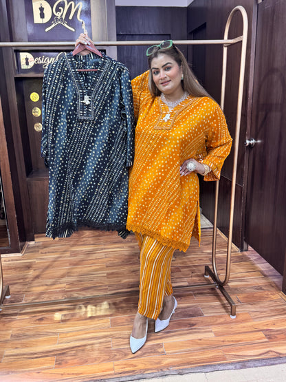 cotton bandani coordset