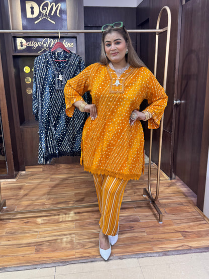 cotton bandani coordset