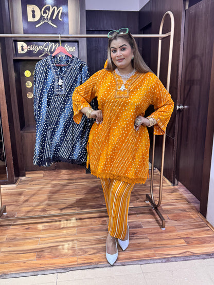 cotton bandani coordset