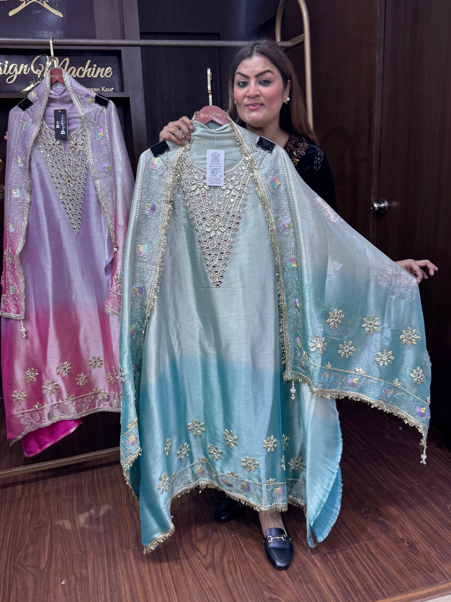 Phoolwari (Unstitch Suit)