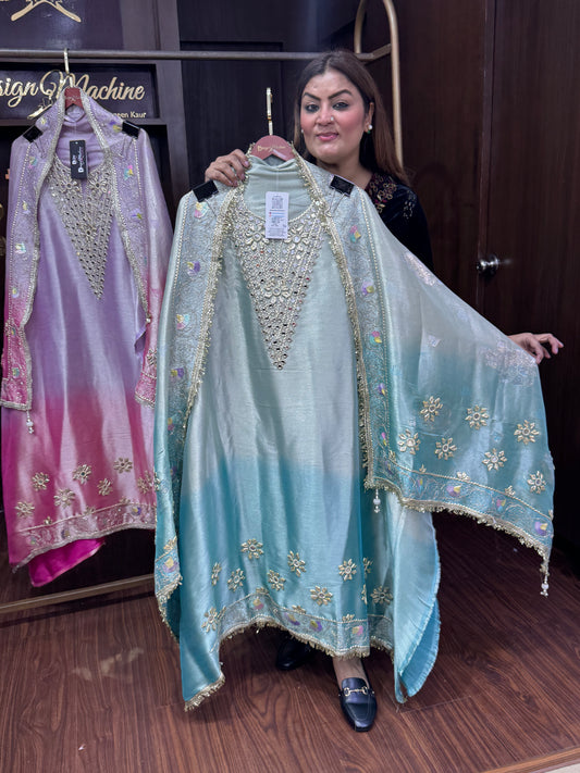 Phoolwari (Unstitch Suit)