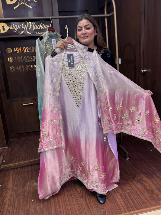Phoolwari (Unstitch Suit)