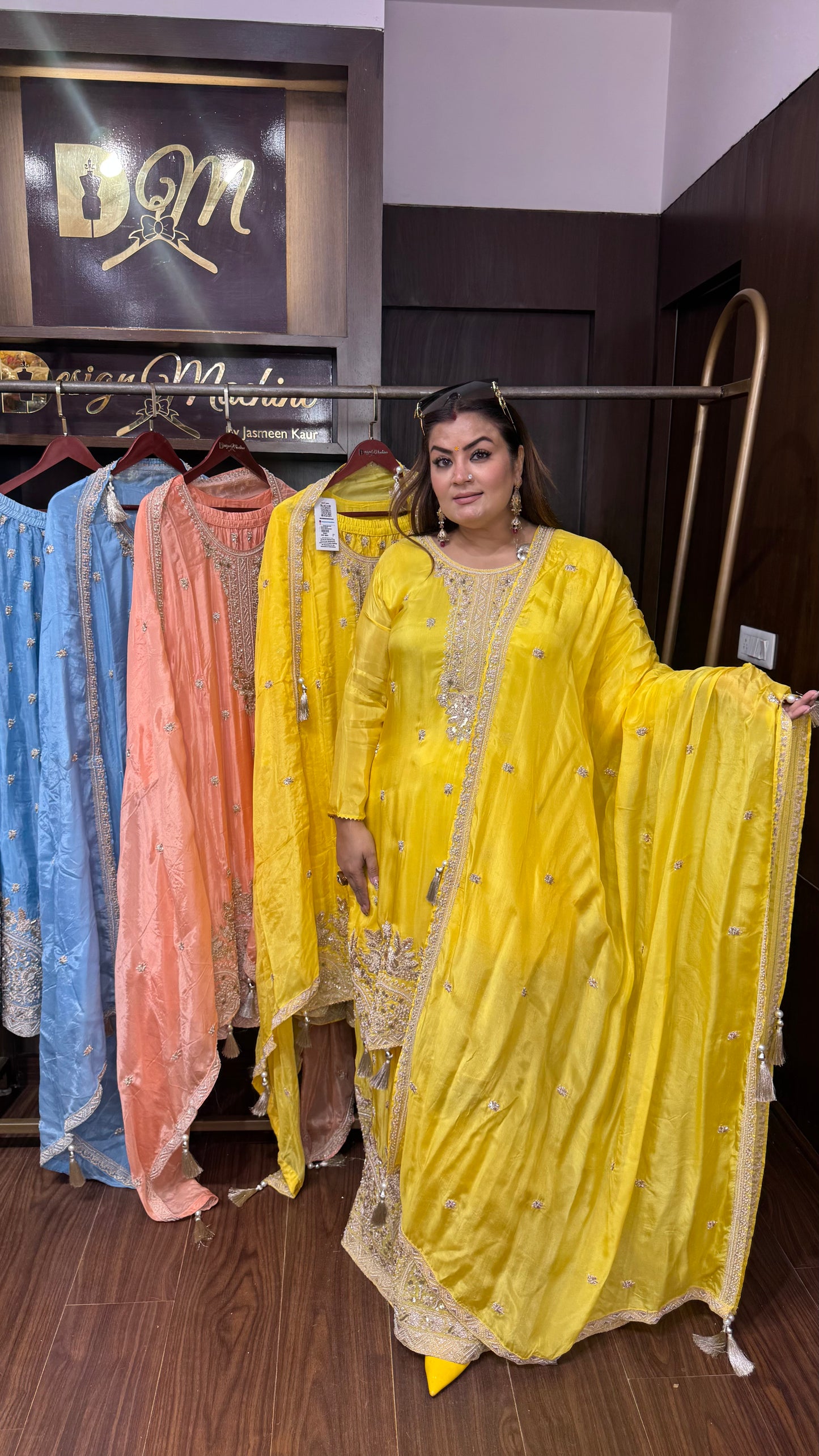 Ritika (Cotton Silk Sharara Suit)