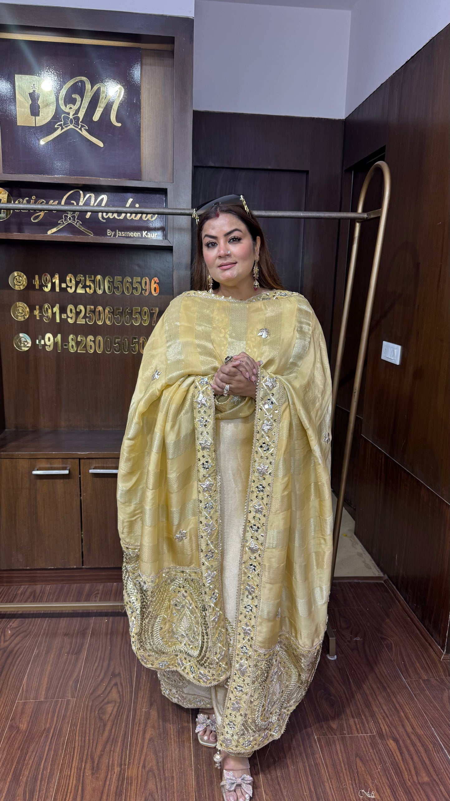Ritika (Ziraff Tissue Farshi Salwar Suit)