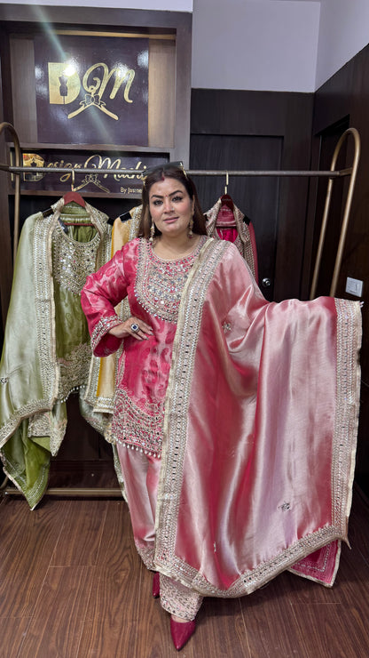 Ishika (Ziraff Tissue Farshi Salwar Suit)
