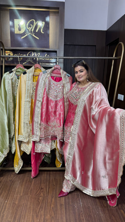 Ishika (Ziraff Tissue Farshi Salwar Suit)