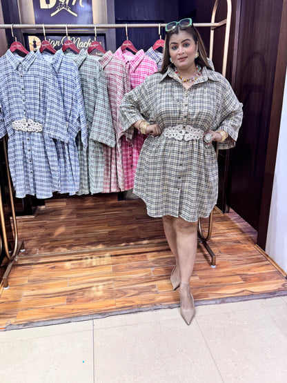 cotton short dress