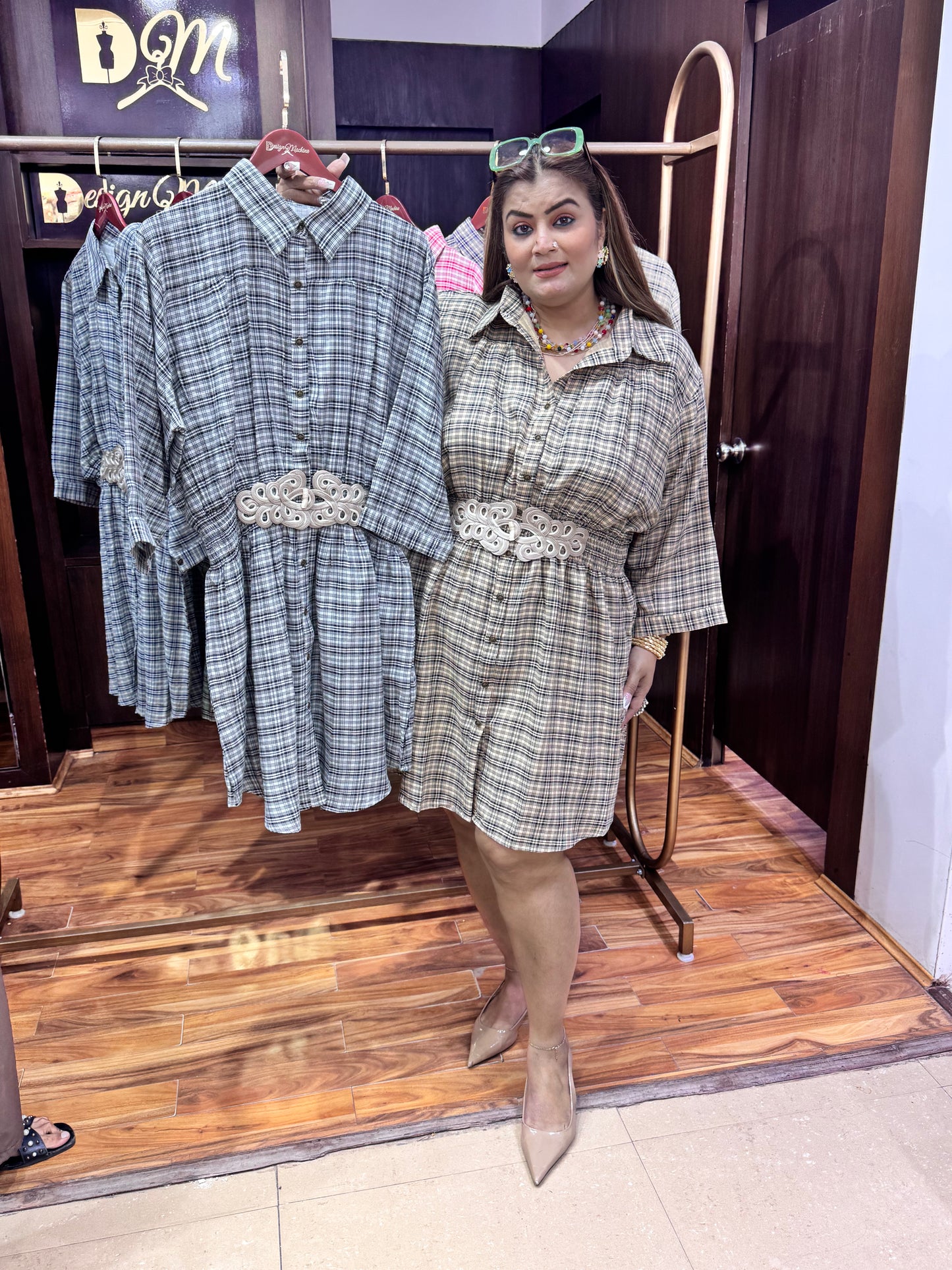 cotton short dress