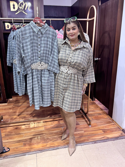 cotton short dress