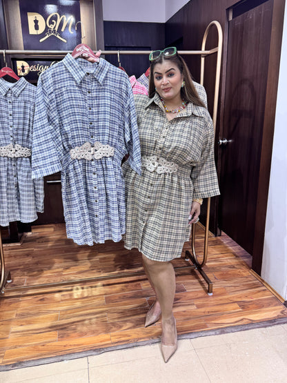 cotton short dress