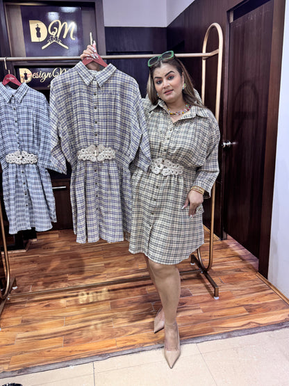 cotton short dress