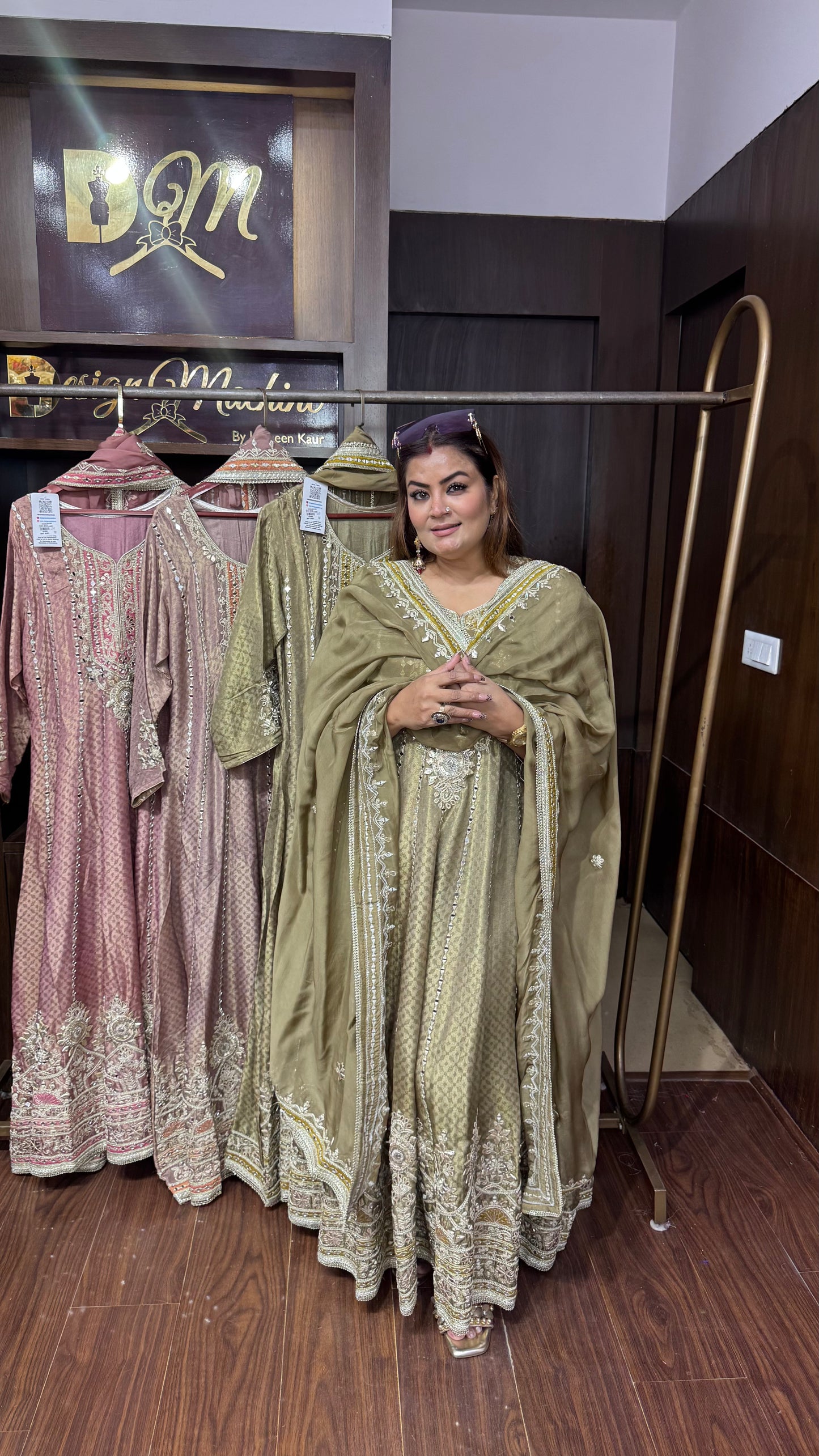 Ritika (Banarasi Anarkali Suit)