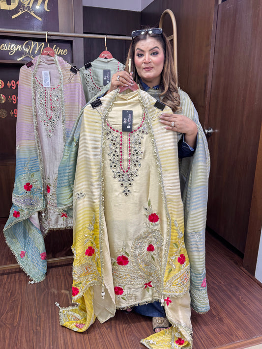 Zehraara (Unstitch Suit)
