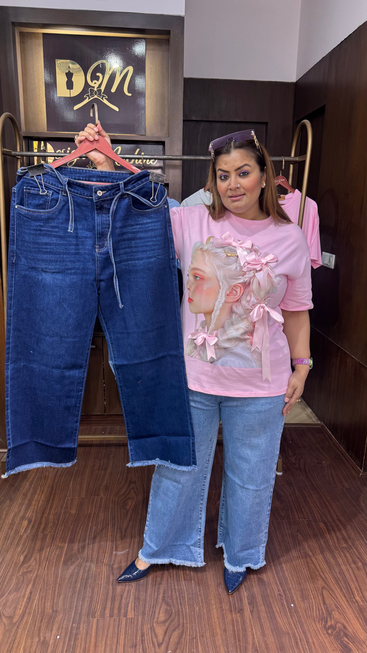Inaaya (Denim Pant)