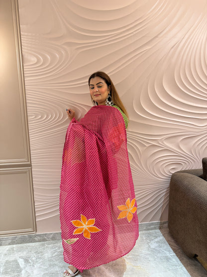 Reva (Beautiful Soft Kota Cotton Full Lining Lehriya)