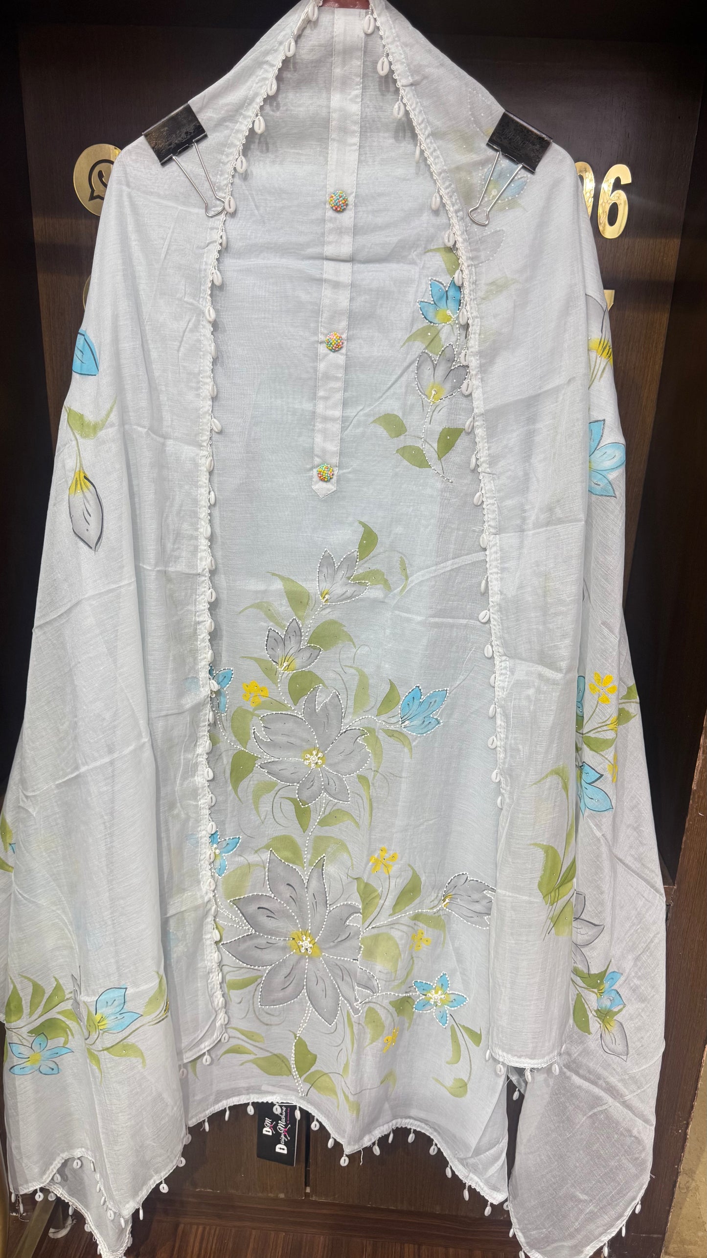 Zelina (Malmal Cotton Unstitch Suit)