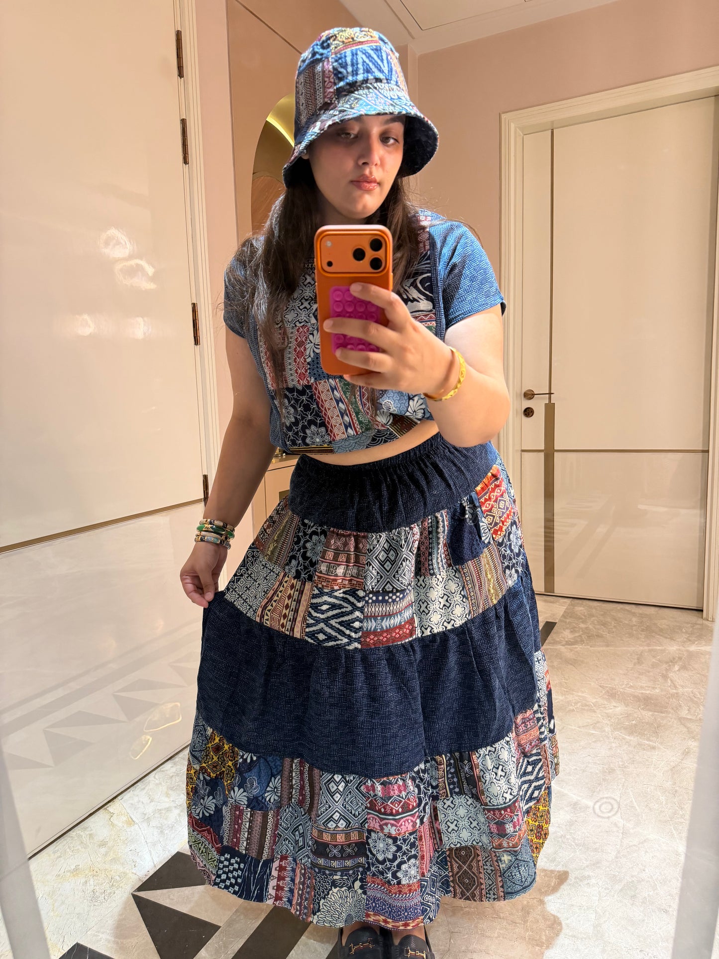 Evira (Soft Denim Set)