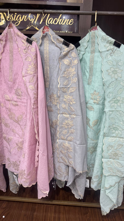 Solara (Cotton Unstitch Suit)