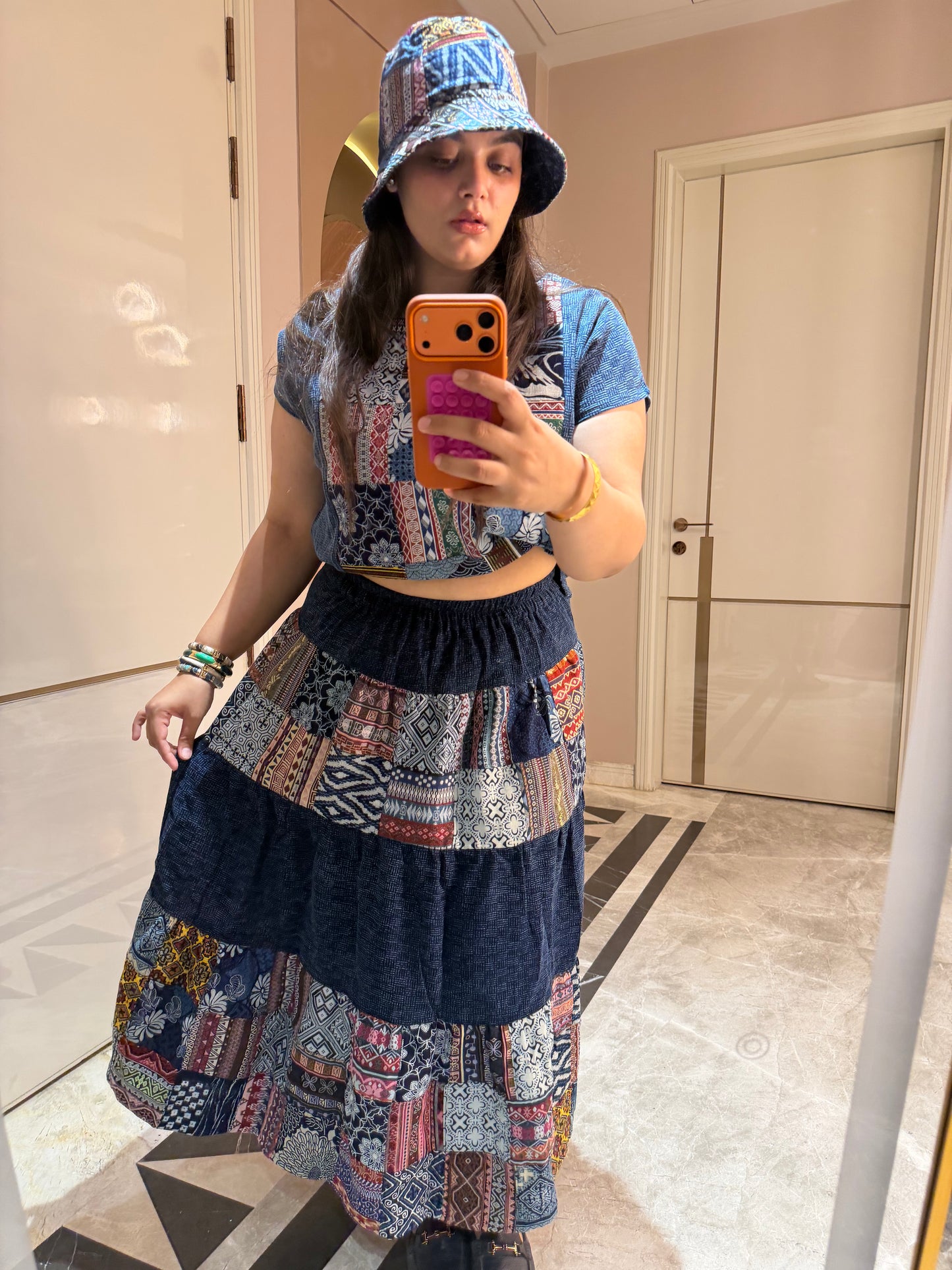 Evira (Soft Denim Set)