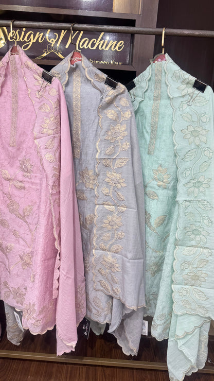 Solara (Cotton Unstitch Suit)