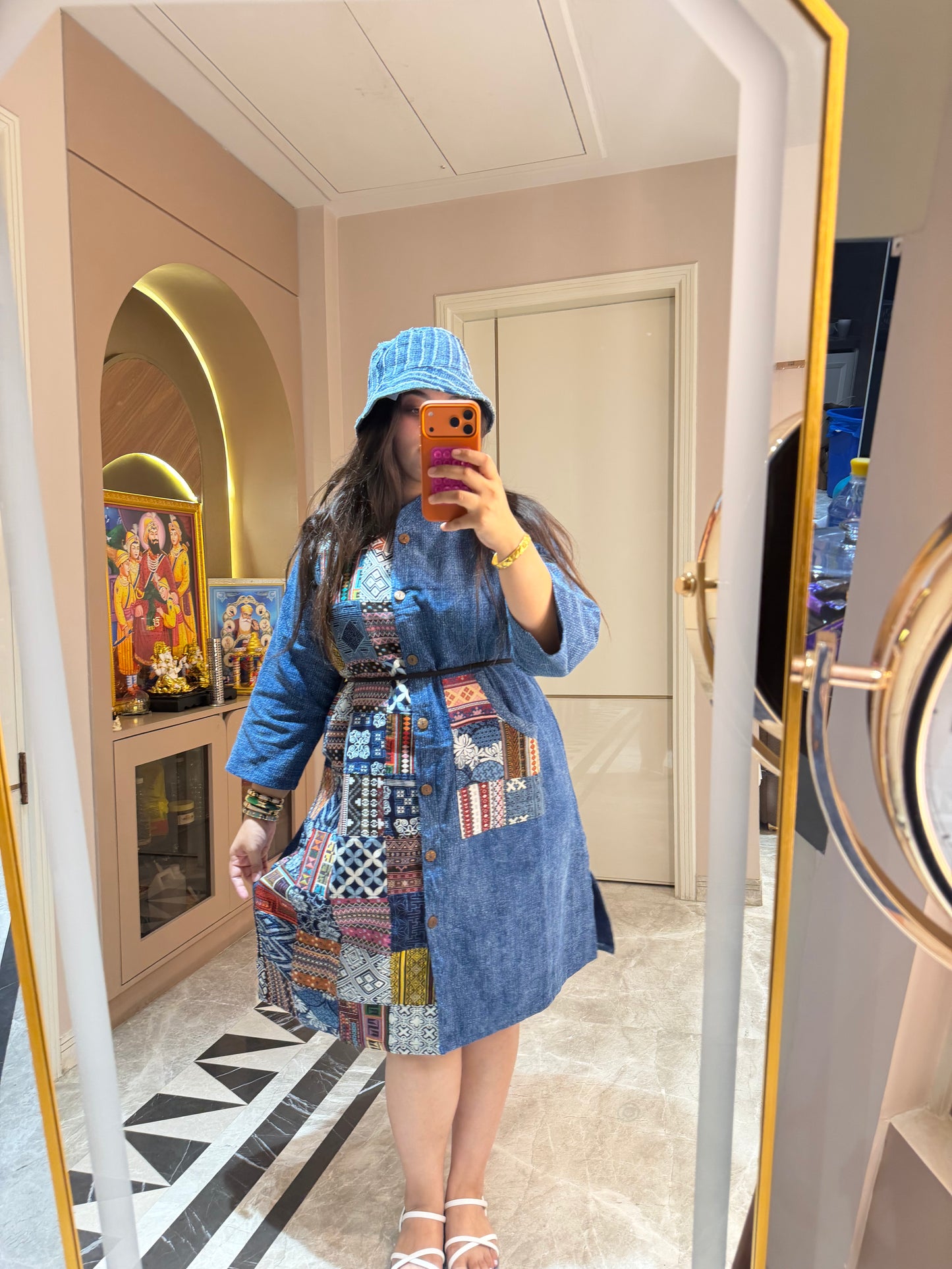 Amaira (Premium Quality Denim Dress)