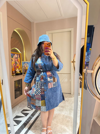 Amaira (Premium Quality Denim Dress)