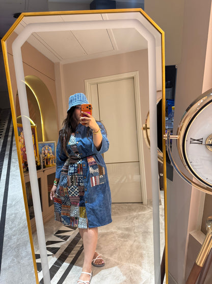 Amaira (Premium Quality Denim Dress)