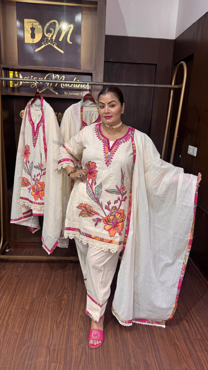 Mehrunisa (Hakoba Chikan Fabric Suit)
