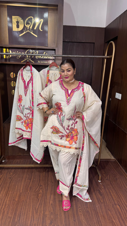 Mehrunisa (Hakoba Chikan Fabric Suit)