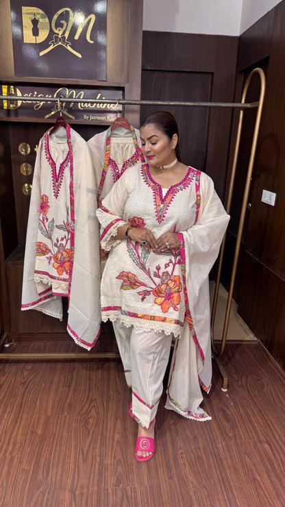 Mehrunisa (Hakoba Chikan Fabric Suit)