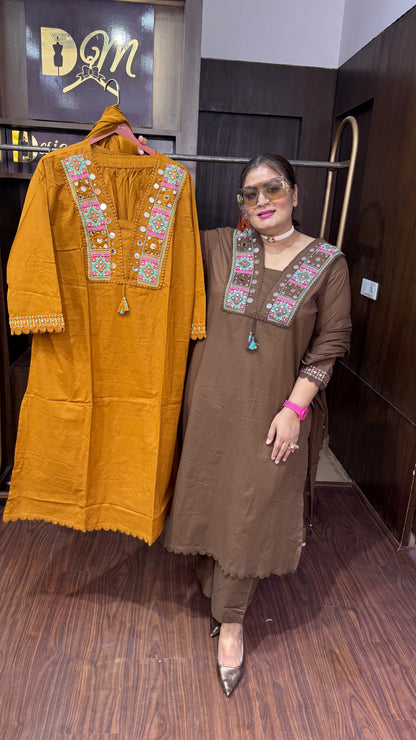 Nisha (Cotton Suit)